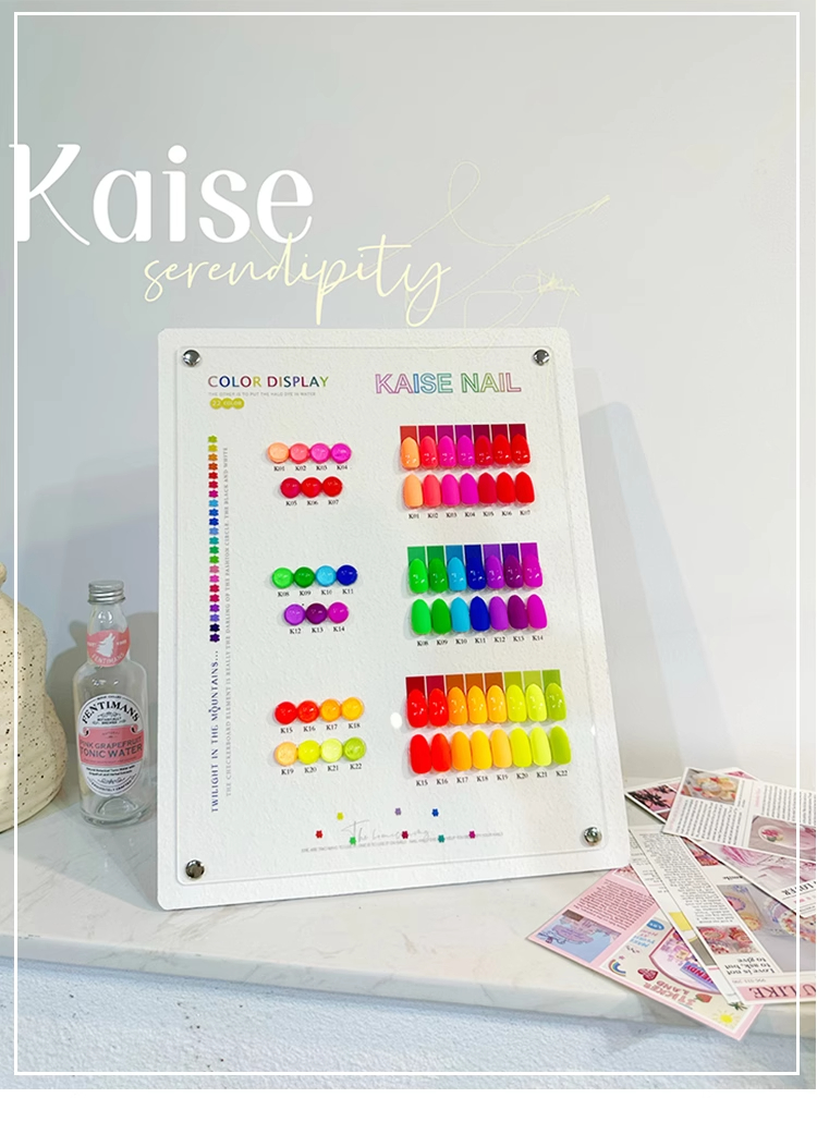 Nail Art Gel - KAISE 22 warna Set Gel Kuku