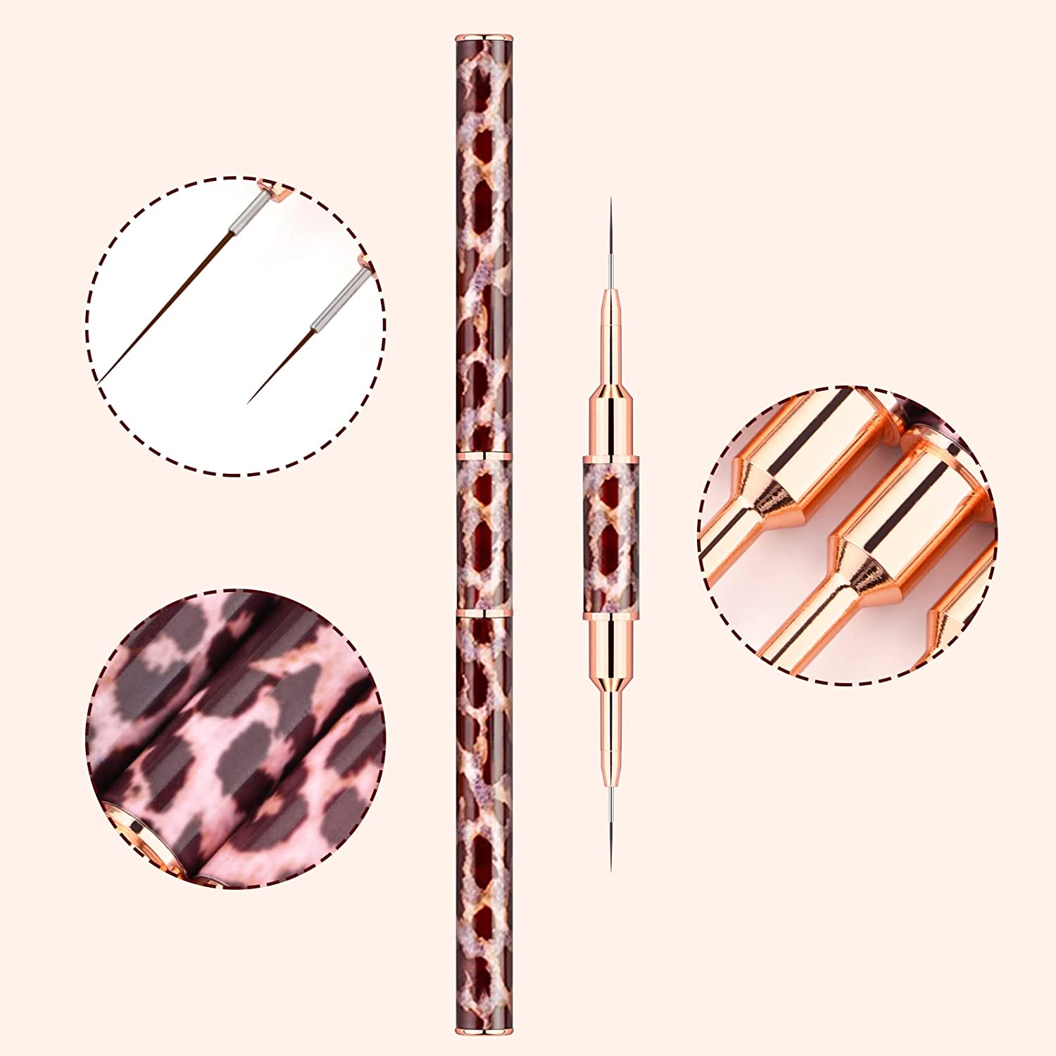 5-25mm kuas seni kuku cetak ma - Nail Fan Brush ulasan dan harga