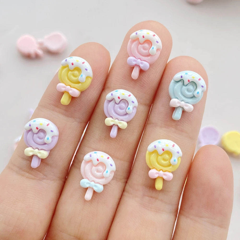 30 buah Resin warna-warni 3D M - Nail Art Quirky ulasan dan harga