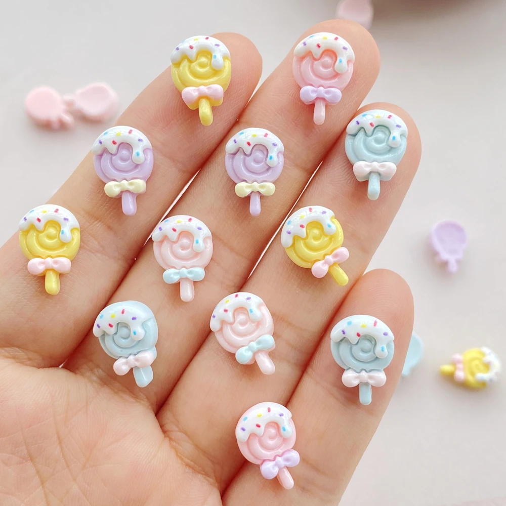 30 buah Resin warna-warni 3D M - Nail Art Quirky ulasan dan harga