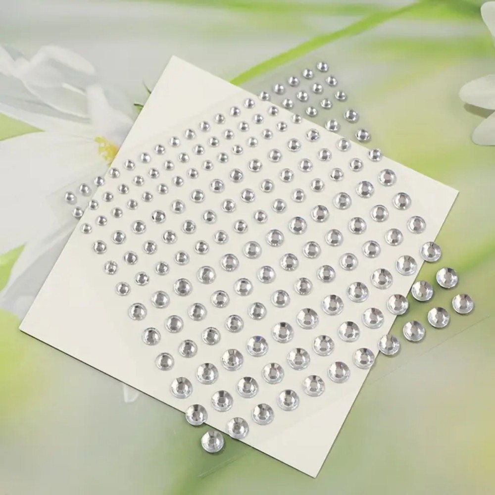 165 Buah Stiker Berlian Imitas - Rhinestone Nail Gem ulasan dan harga