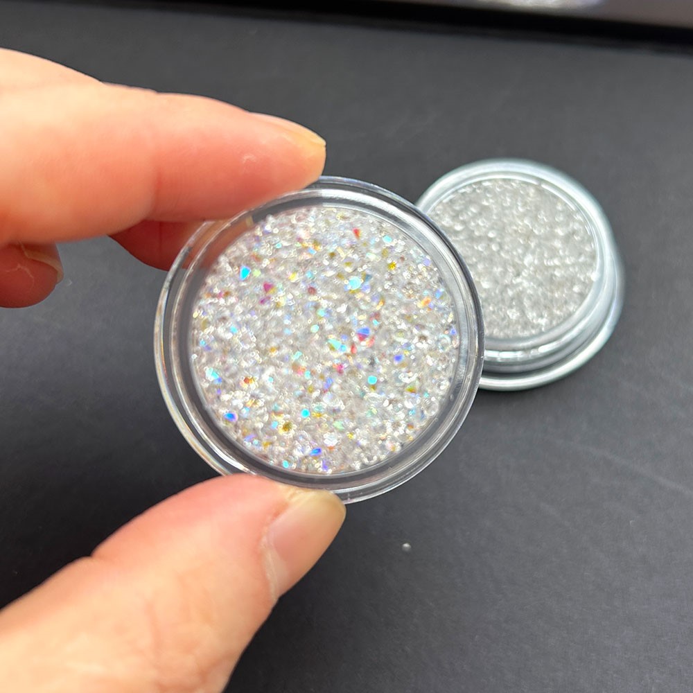2 toples manik-manik kaviar mi - Rhinestone Nail Gem ulasan dan harga