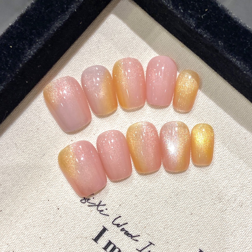 Buatan tangan pendek Tekan pad - Nail Art Cat Eye Simple ulasan dan harga