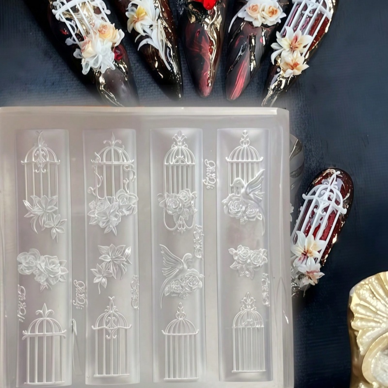Lilin Bentuk Kupu-kupu, Loncen - Nail Art Gothic ulasan dan harga