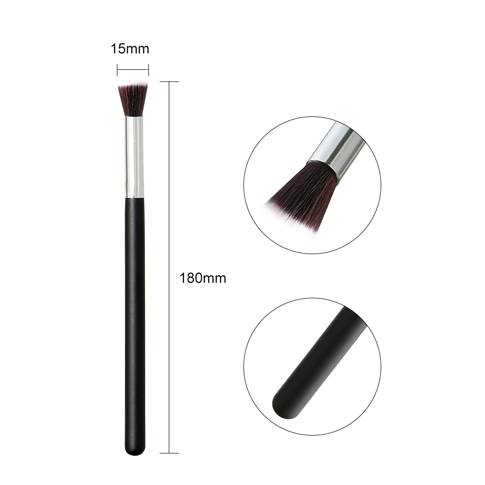 BNG kuas bubuk celup kuku lemb - Nail Fan Brush ulasan dan harga