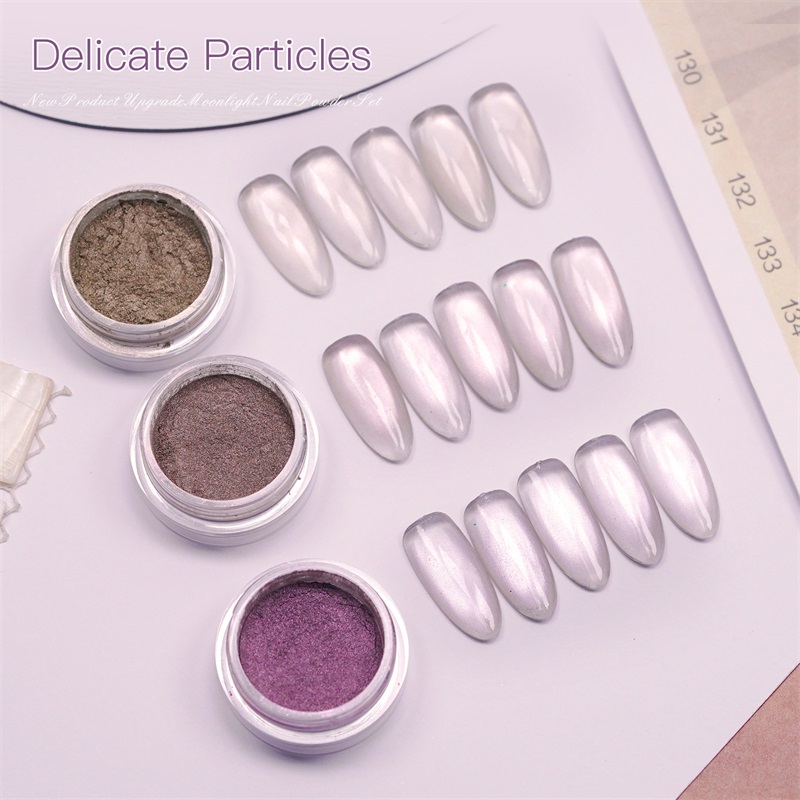 HNDO Seni Kuku Glitter Bubuk M - Nail Art Cat Eye Simple ulasan dan harga
