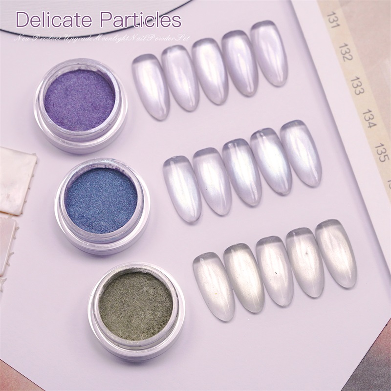 HNDO Seni Kuku Glitter Bubuk M - Nail Art Cat Eye Simple ulasan dan harga