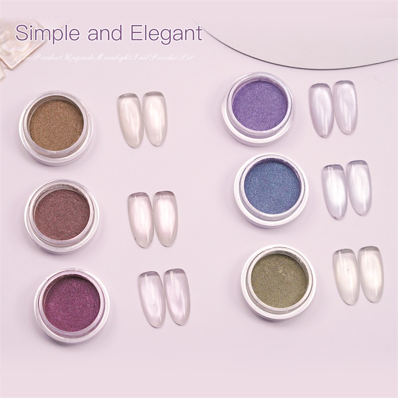 HNDO Seni Kuku Glitter Bubuk M - Nail Art Cat Eye Simple ulasan dan harga