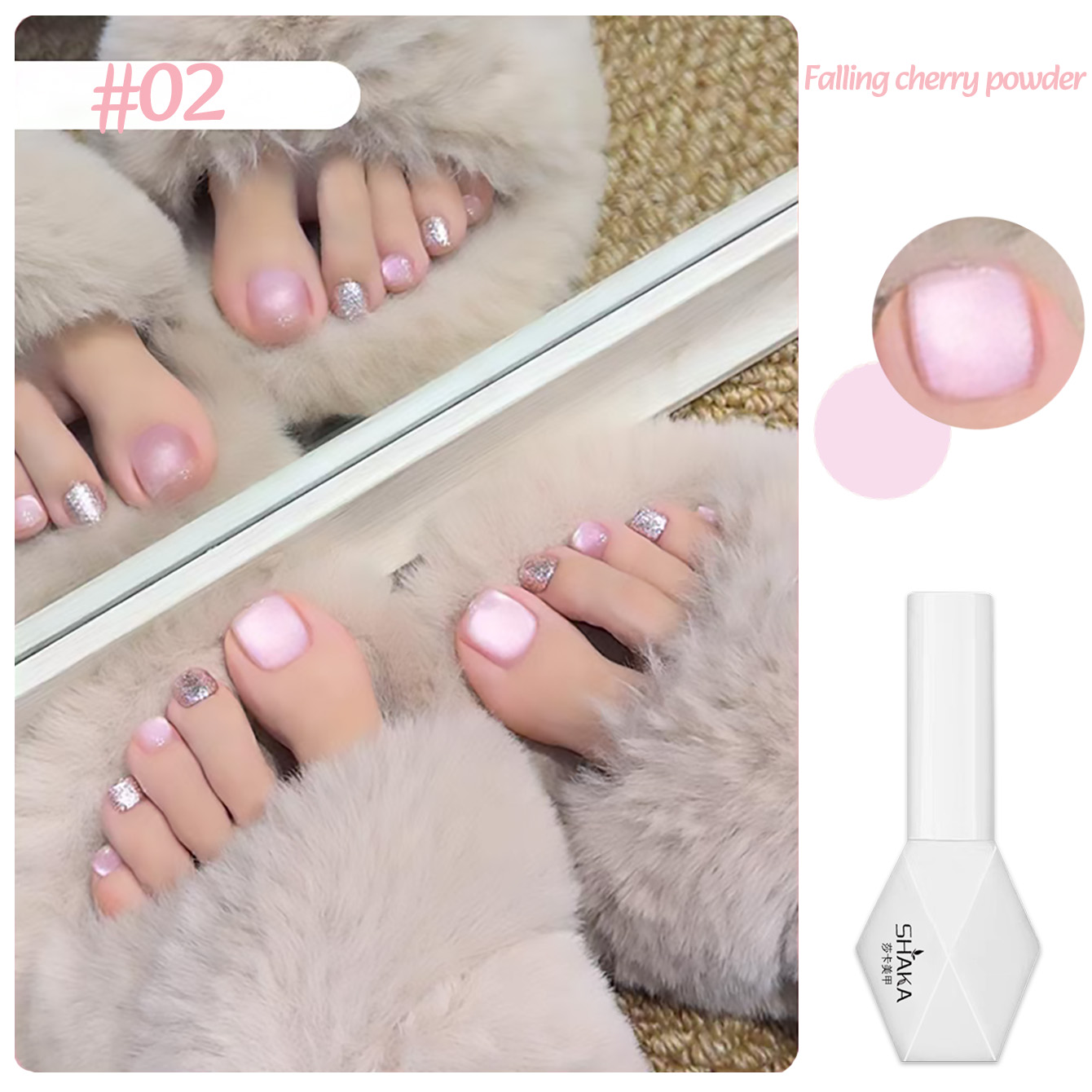 SHAKA 1pcs Pilihan Musim Panas - Nail Art Cat Eye Simple ulasan dan harga