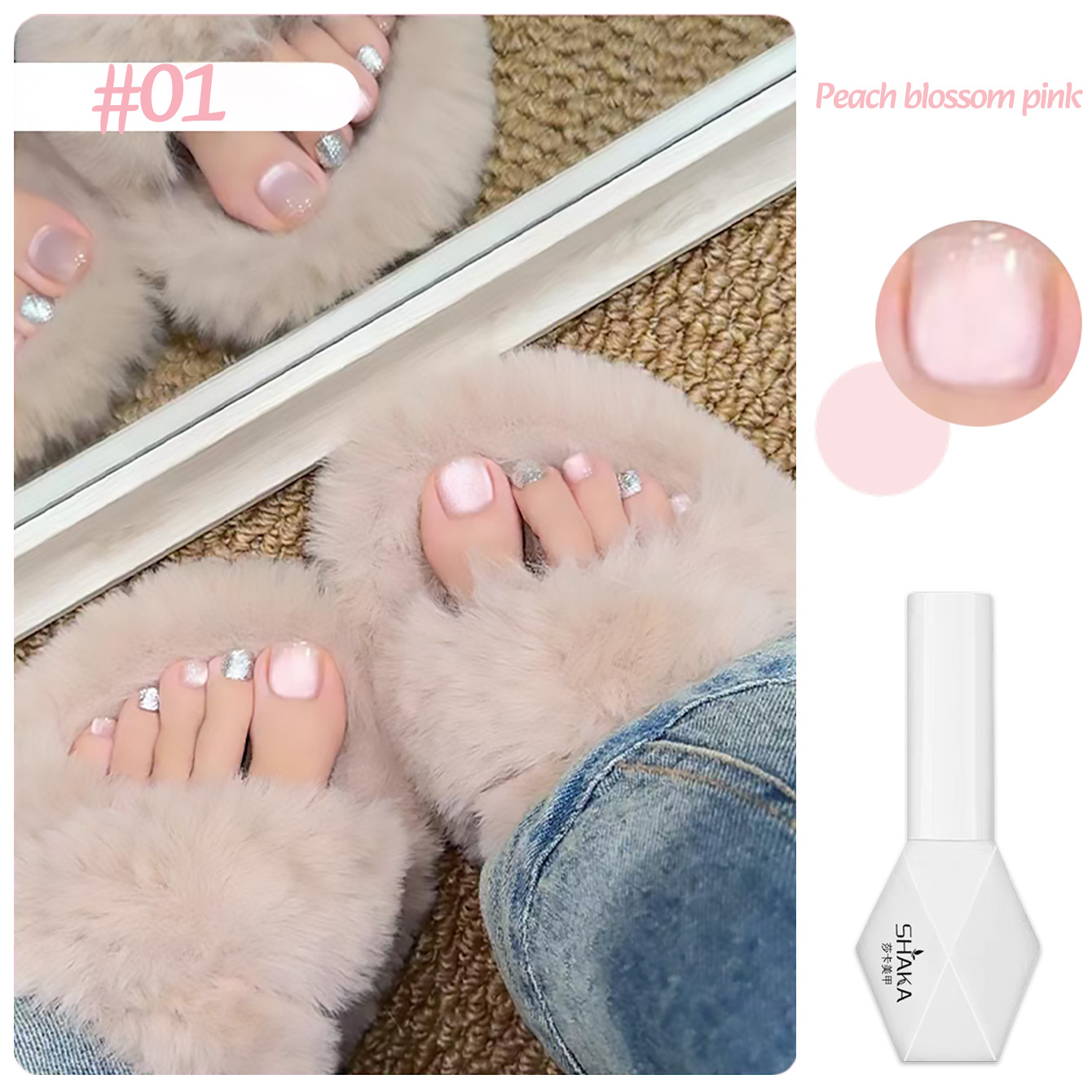 SHAKA 1pcs Pilihan Musim Panas - Nail Art Cat Eye Simple ulasan dan harga
