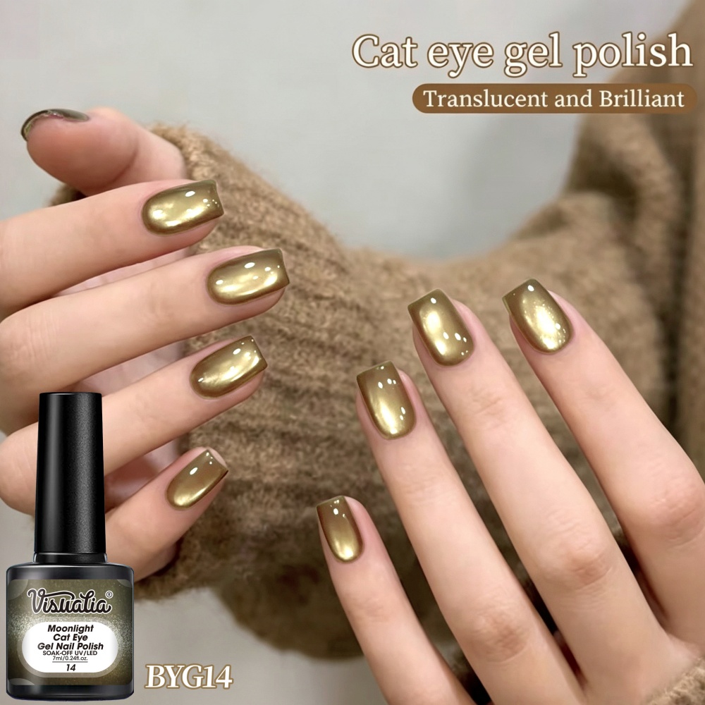 Cat Eye Nail Polish Visuatia O - Nail Art Cat Eye Simple ulasan dan harga