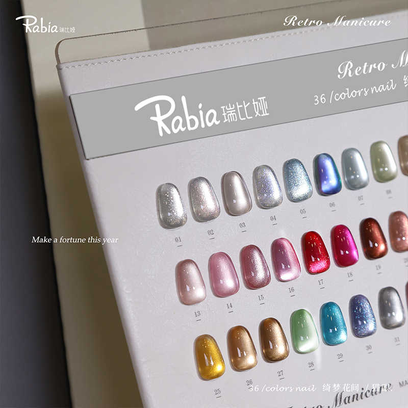RABIA Moonlight Cat Eye 36 War - Nail Art Gel ulasan dan harga
