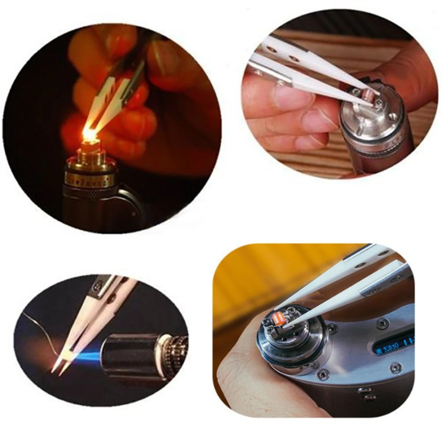 Pinset Baja Tahan Karat Ujung  - Nail Art Quirky ulasan dan harga