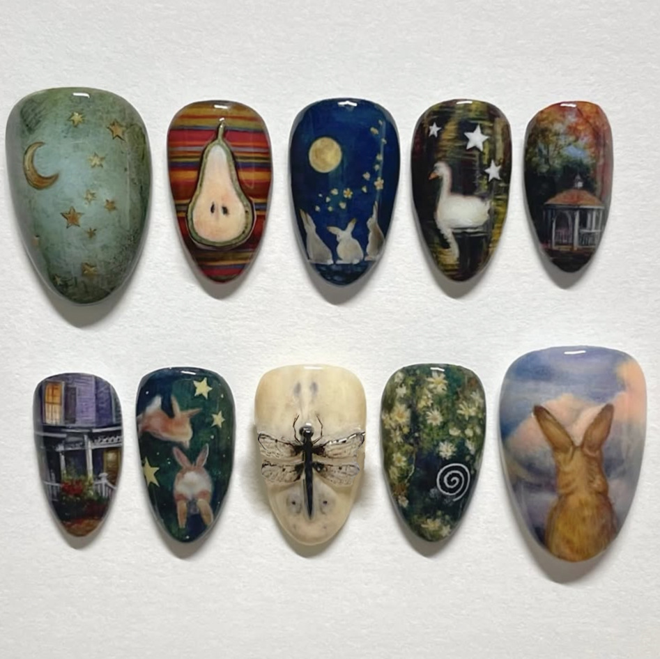 200/500 Buah Bantalan Katun Pr - Nail Art Gel ulasan dan harga