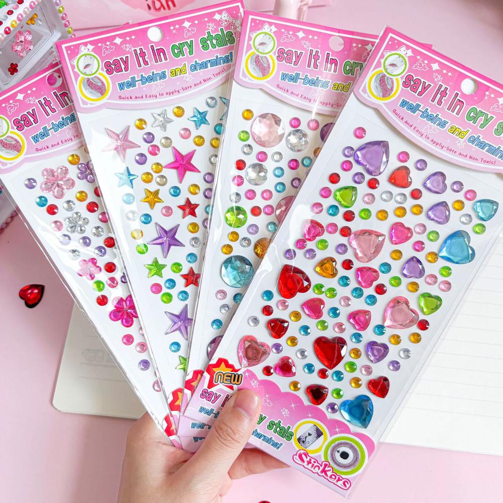 Stiker Permata Kristal Warna-w - Nail Art Quirky ulasan dan harga