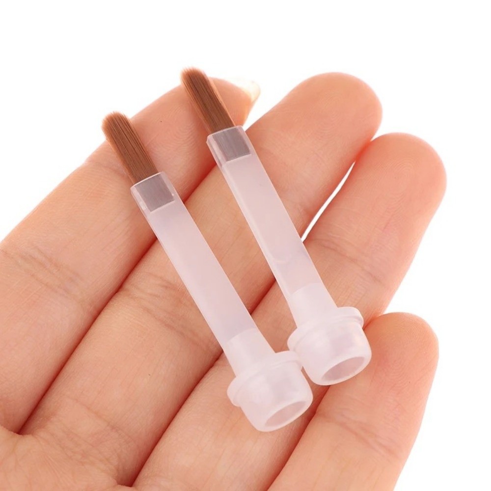 10 Buah Kuas Cat Kuku Sekali P - Nail Fan Brush ulasan dan harga