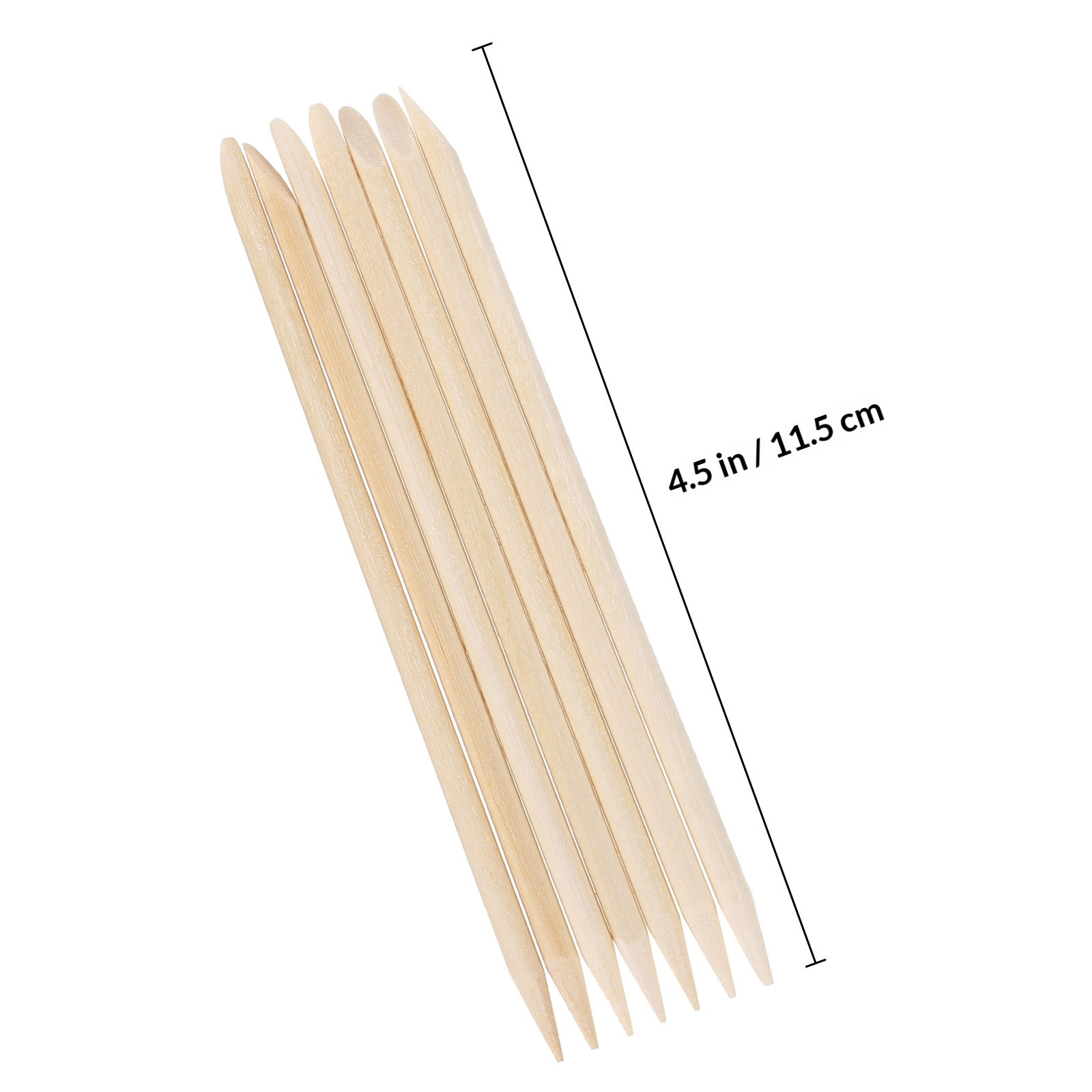 200pcs Stik Kutikula Kayu Oran - Nail Art Gel ulasan dan harga