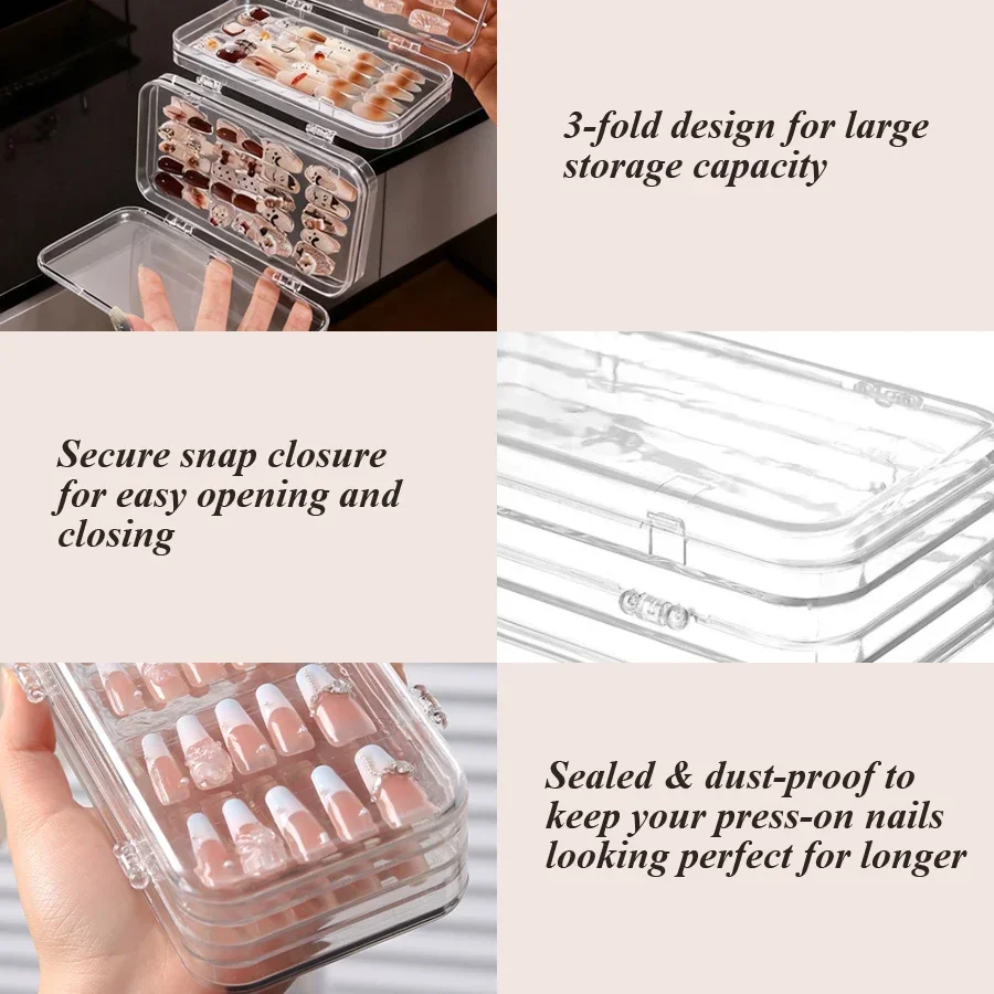 Kotak Penyimpanan Kuku Lipat T - Nail Art Quirky ulasan dan harga
