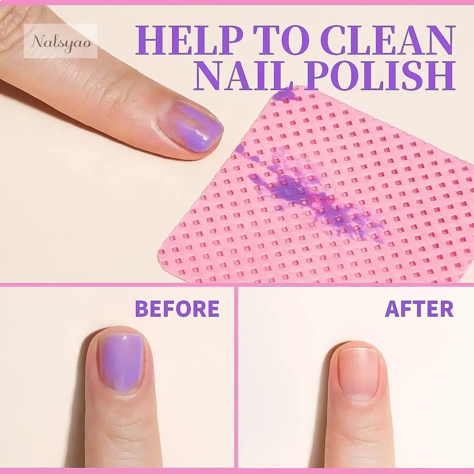 200Pcs Tisu Pembersih Kuku Beb - Nail Art Gel ulasan dan harga
