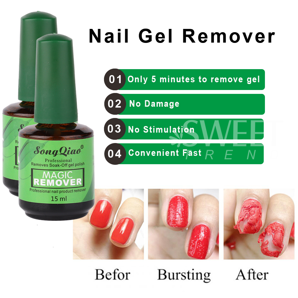 1/2/3pcs 15ml Penghapus Kutek  - Nail Art Gel ulasan dan harga