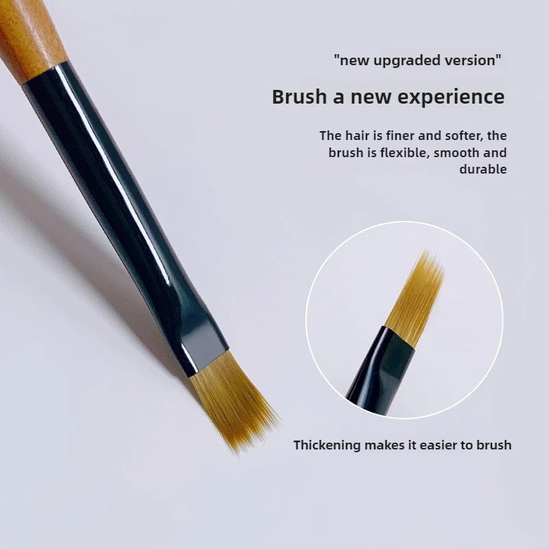 Gradien kuas seni kuku akrilik - Nail Fan Brush ulasan dan harga