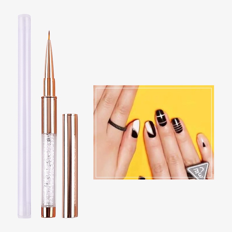 Baru 1/5 buah sikat kuku untuk - Nail Fan Brush ulasan dan harga