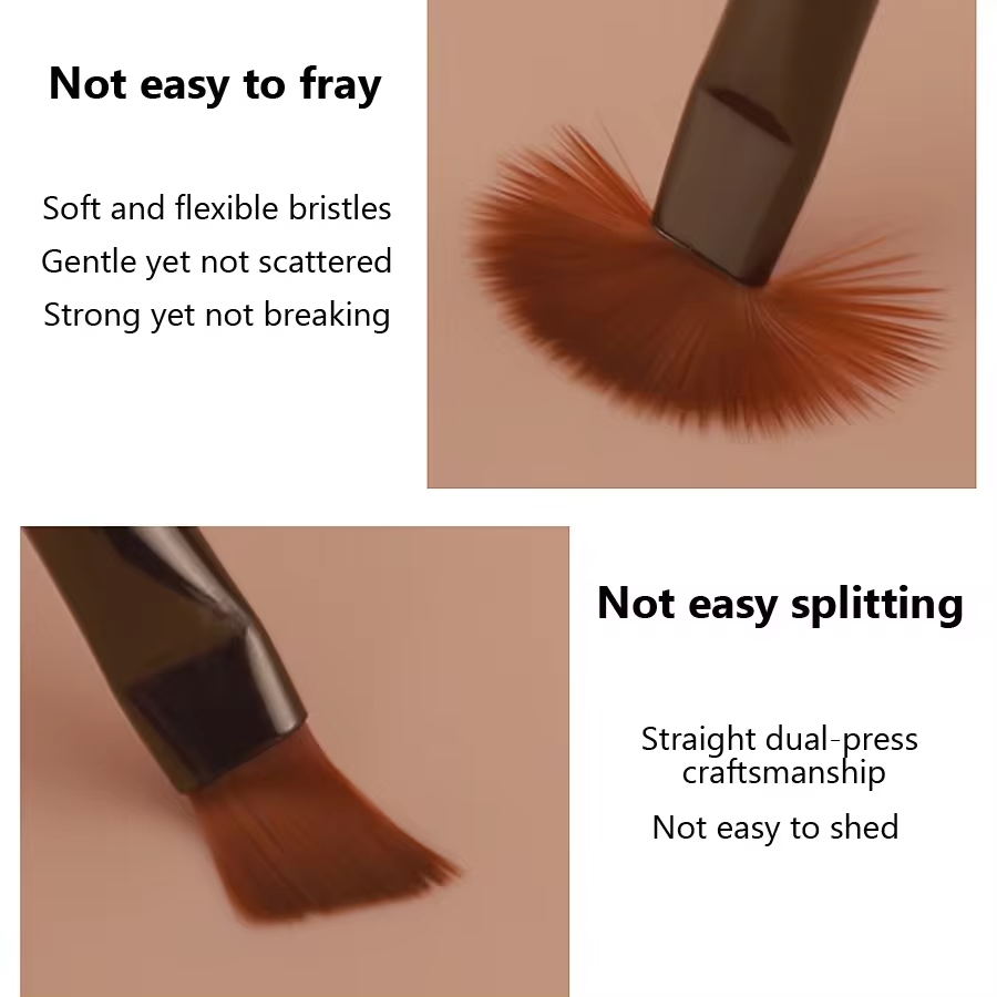 LINMANDA 9 Paket Set Kuas Seni - Nail Fan Brush ulasan dan harga