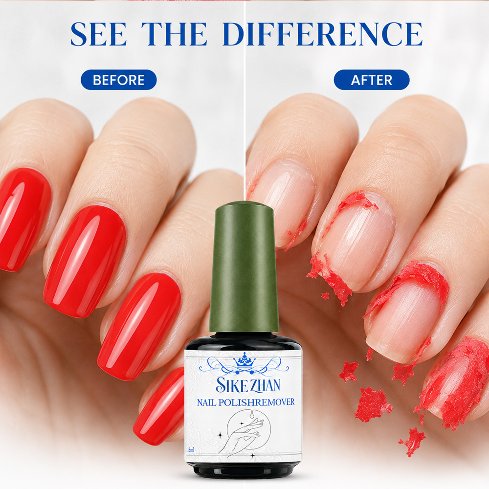 SIKEZHAN Penghilang Gel Cepat  - Nail Art Gel ulasan dan harga