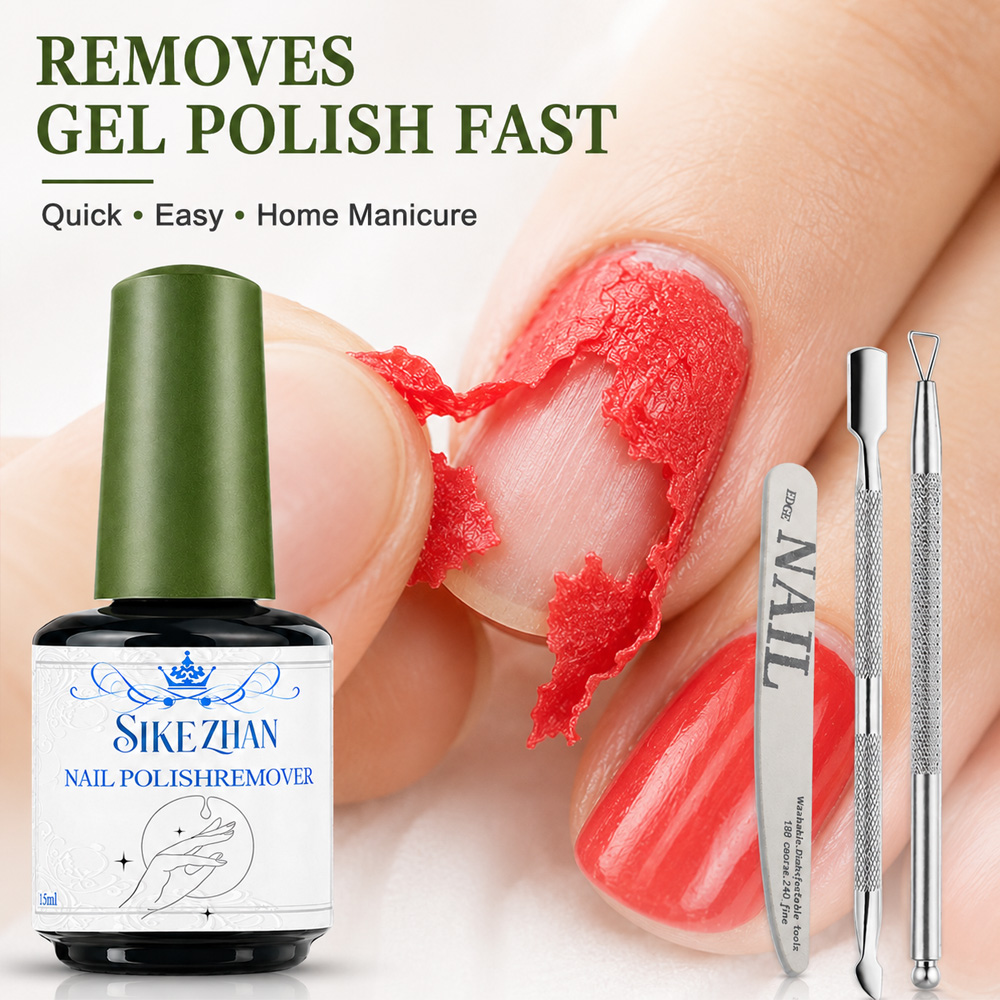 SIKEZHAN Penghilang Gel Cepat  - Nail Art Gel ulasan dan harga